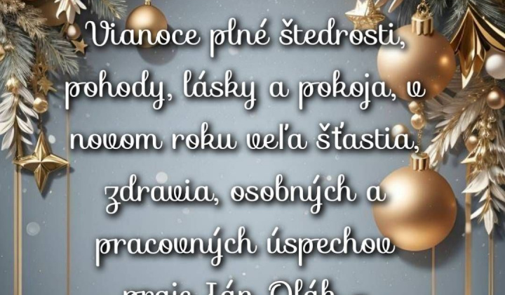 Fotka - Vianočné želanie