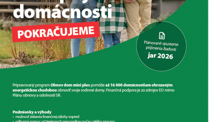 Fotka - Informácie o projekte Obnov dom mini