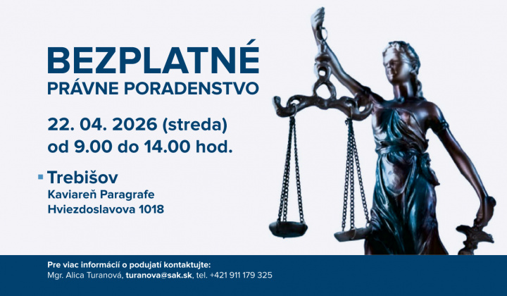 Fotka - Bezplatné právne poradenstvo